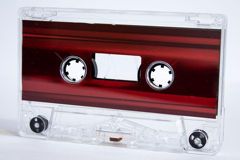 C-33 Red Foil Sonic RTM Audio Cassettes