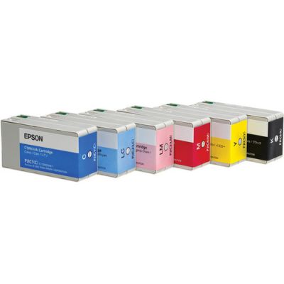 EPSON 6 INK CARTRIDGE SET FOR DISCPRODUCER PP-100