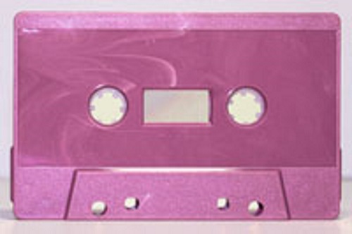 C-22 Purple 249 Swirl Hifi Ferro Type 1 Audio Cassette