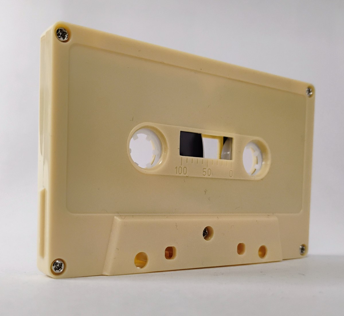 C-43 Tan Sand shell China Type I Audio cassette