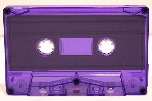 C-80 Violet Tinted BASF ECP Type I Audio Cassettes