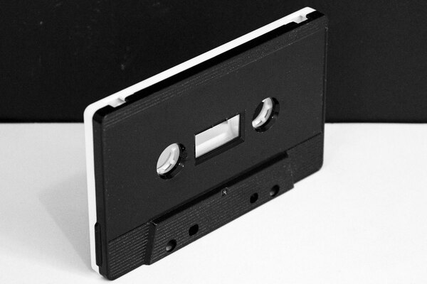 C-66 Black & White SW Sonic Chrome Audio Cassettes