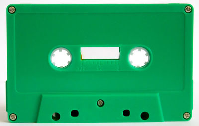 C-16 Normal Bias Green Cassettes 10 pack