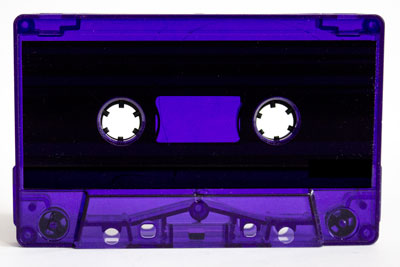 C-90 Purple Sonic China Type I Audio cassette