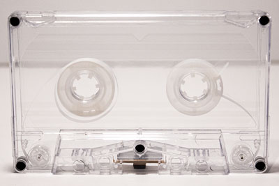 Transparent Audio Cassettes for Art (100pk)