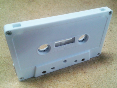 C-39 White Audio Cassettes with Super Ferro Music-Grade Audio Tape