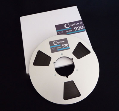 Analogue Capture 930 Reel to Reel Audio Tape, 1/4" x 3600 Feet on Metal Reel