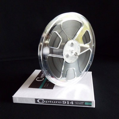 Capture 914 Reel to Reel Audio Tape, 1/4 Inch x 1200 Feet on 7 inch reel