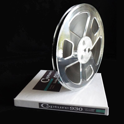 Analogue Capture 930 Reel to Reel Audio Tape, 1/4" x 1800 Feet On 7 Inch Plastic Reel