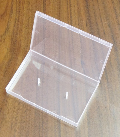 Super Clear soft polybox for audio cassette