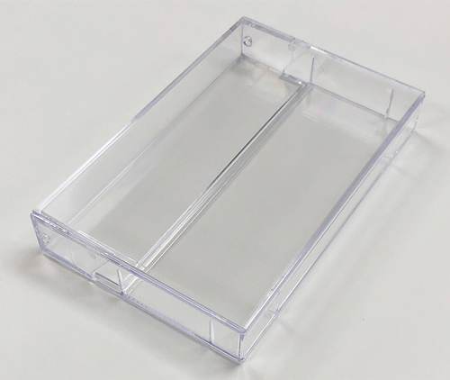 Clear Cassette Box, Square Corners, No Posts, Heavy-Duty (New!)