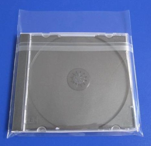 Resealable Sleeve or Bag for 10mm CD Jewel Boxes 100pk (157mm)