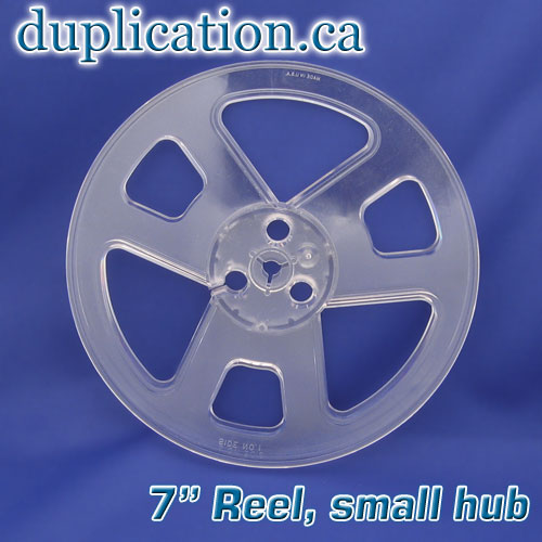 NEW 7 inch clear plastic reel