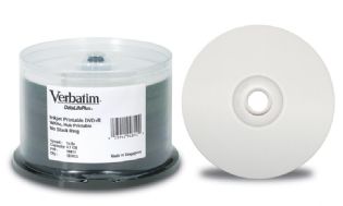 Verbatim inkjet printable DVD+R 8X speed #DVD-94812