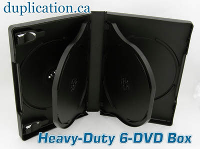 Heavy-Duty 6-DVD Case - Liquidation