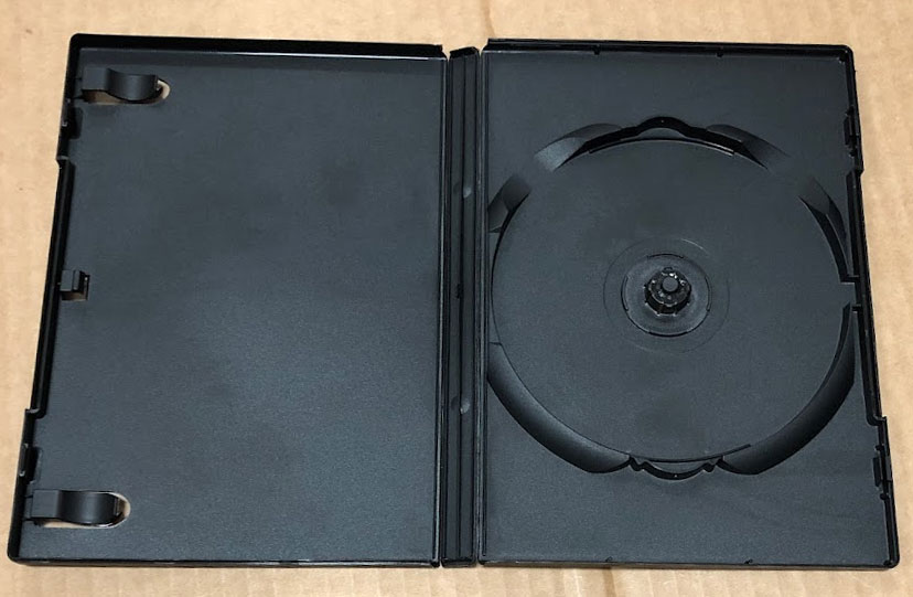 Premium Black DVD Case 25pk (14mm)