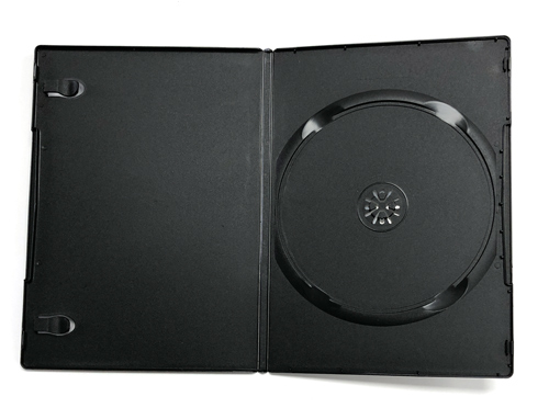 Slim 7mm Standard Pro Black DVD Box for One Disc