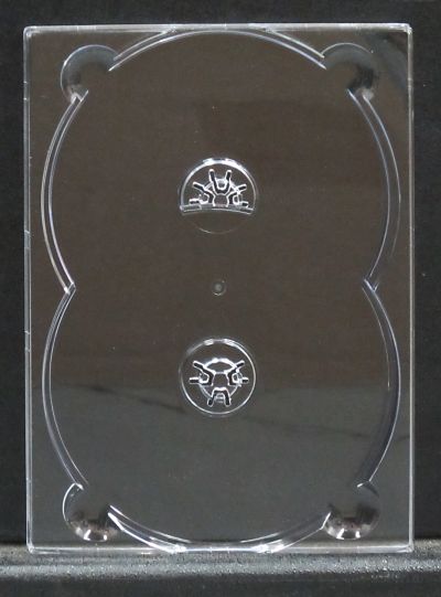 Double DVD Digi Tray for gluing onto board