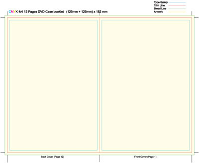 Printed 12-Page Booklet for DVD