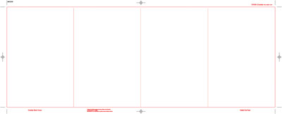 Printed 4-Panel DVD Folder (Accordion Style)