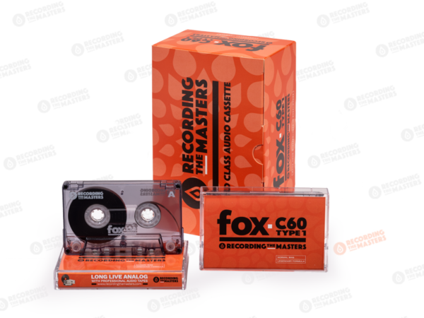 Fox Recording the Masters C-60 Type-I cassettes (10 pack)