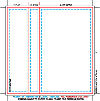 Printed J-Cards for Soft Polybox, Colour Both Sides, From 25 Pieces