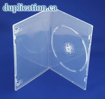 DVD Box 7mm Clear Single F/S 200 pieces