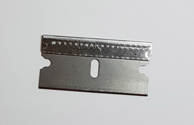 Single Edge Razor Blades for Audio Tape Splicing