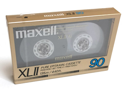 Maxell XLII - 90 CrO2 Blank Audio Cassette Tape Vintage 4