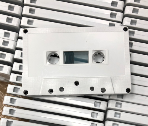 C-29 White Square Window Normal Bias Music Tape