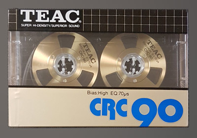 Teac CRC90 Chrome Reel to Reel Audio Cassette
