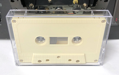 C-35 Old Computer Color Audio Cassettes with Vintage Super Ferro Music-Grade Audio Tape and Case