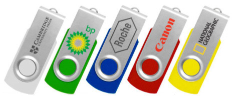 USB Key, 8 GB, with your printed logo, 100-pack
