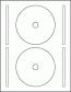 Hub Printable Labels for CD 2-up Hub Printable Labels for CD 2-up