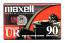 Maxell UR-90 Normal Bias Audio Cassette, Old Stock! - 1 piece