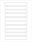 VHS Spine Labels 10-up, Blank