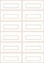 Audio cassette labels - 12 up - Square hub windows Audio cassette labels - 12 up - Square hub windows