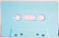 C-64 Baby Blue Sonic Audio Cassettes