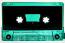C-72 Sea Green Tinted Music-Grade Audio Cassettes