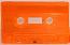 C-39 Florescent Orange Sonic Hi-Fi Music Grade Audio Cassettes