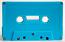 C-32 Aqua Blue Audio Cassettes with Vintage Super Ferro Music-Grade Audio Tape