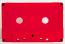 C-30 Windowless Red (Tabs-Out) loaded with HiFi Ferro Tape   C-30 Windowless Red (Tabs-Out) loaded with HiFi Ferro Tape