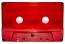 C-42 Red transparent screw GRUNGY (Tabs-Out) loaded with RTM Fox Tape 