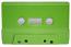 C-40 Lime Green Hifi Ferro Type 1 Audio Cassette  C-40 Lime Green Hifi Ferro Type 1 Audio Cassette