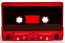 C-25 Red Tint Sonic Hifi Ferro Type 1 Audio Cassette   C-25 Red Tint Sonic Hifi Ferro Type 1 Audio Cassette