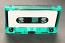 C-36 Green Tint W/White Stickers RTM Type 1 Audio Cassette   C-36 Green Tint W/White Stickers RTM Type 1 Audio Cassette