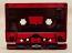 C-94 High Bias Type II Chrome Audio Tape in Red Tinted High Precision Cassette Shell C-94 High Bias Type II Chrome Audio Tape in Red Tinted High Precision Cassette Shell