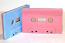 C-35 Pink and Blue HiFi Ferro Type 1 Audio Cassettes