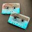 Half-Teal Hand Dipped Cassette Tapes Custom-Loaded With Music-Grade Normal Bias Tape Half-Teal Hand Dipped Cassette Tapes Custom-Loaded With Music-Grade Normal Bias Tape