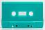 C-42 Sea Green Music-Grade Audio Cassettes